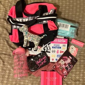 Flaw Victoria's Secret and PINK Accessories Bundle 10 Lot Set